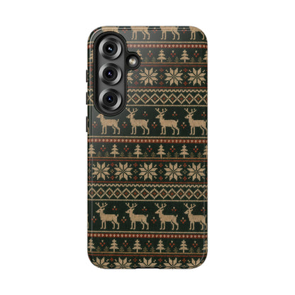 Fair Isle Deer Tough Case