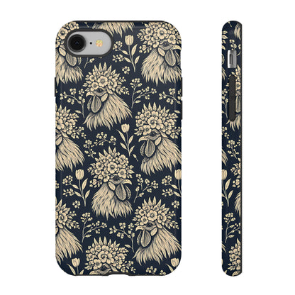 Floral Rooster Tough Case