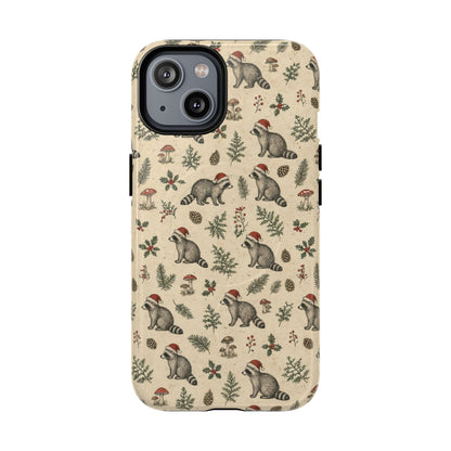 Santa Raccoons Magnetic Case