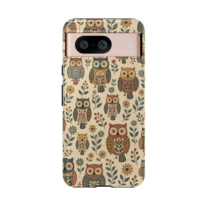 Folk Owls Tough Case
