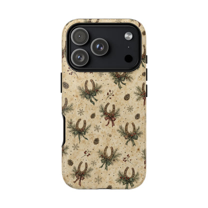 Christmas Horseshoes Tough Case