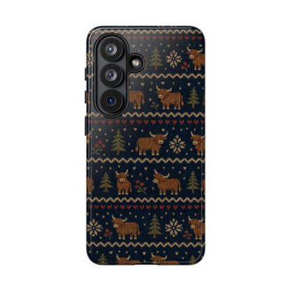 Highland Cow Sweater Tough Case