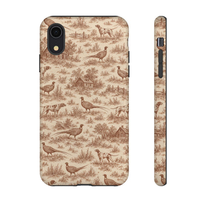 Pheasant Toile Tough Case