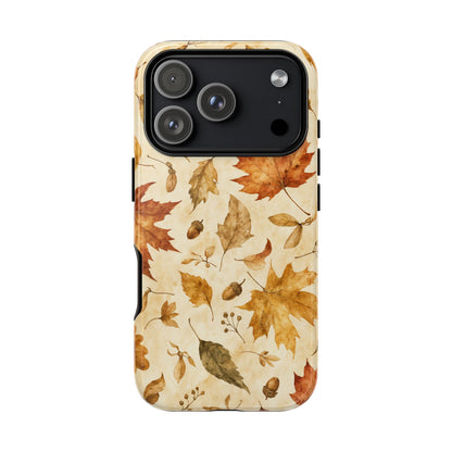 Golden Leaves Tough Case