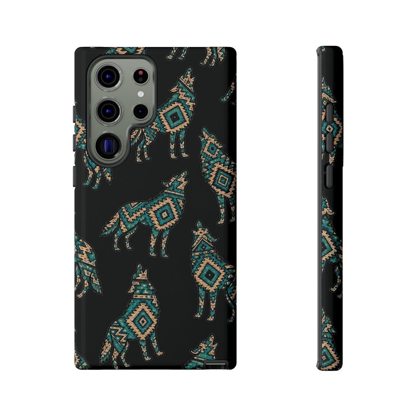 Turquoise Wolf Tough Case
