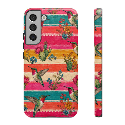 Hummingbird Serape Tough Case