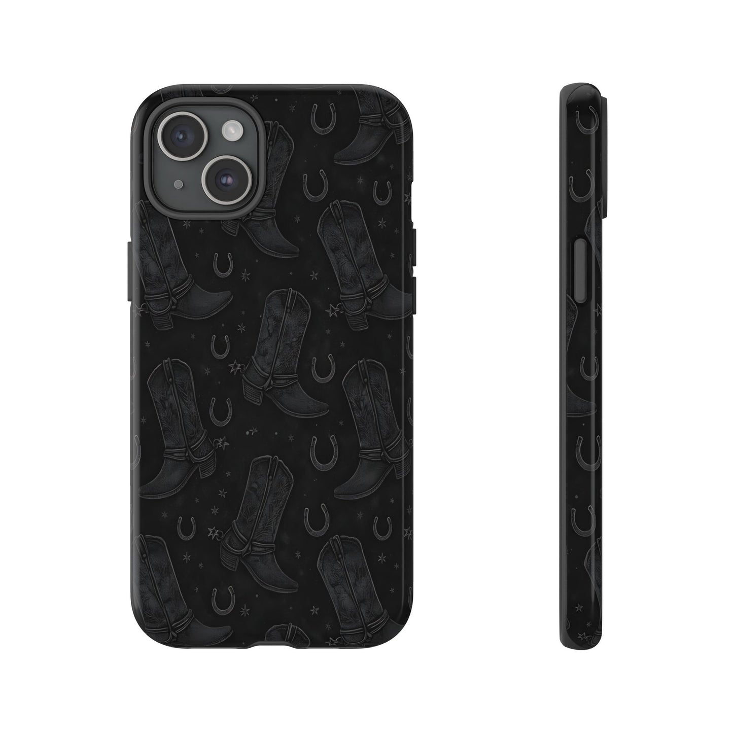 Western Noir Boots Tough Case