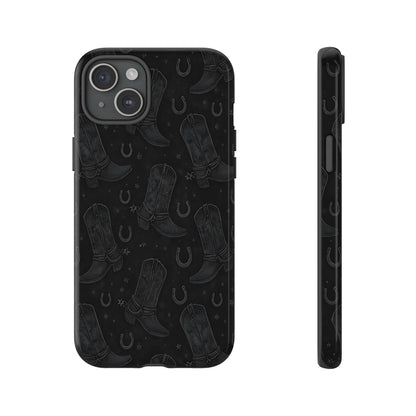 Western Noir Boots Tough Case