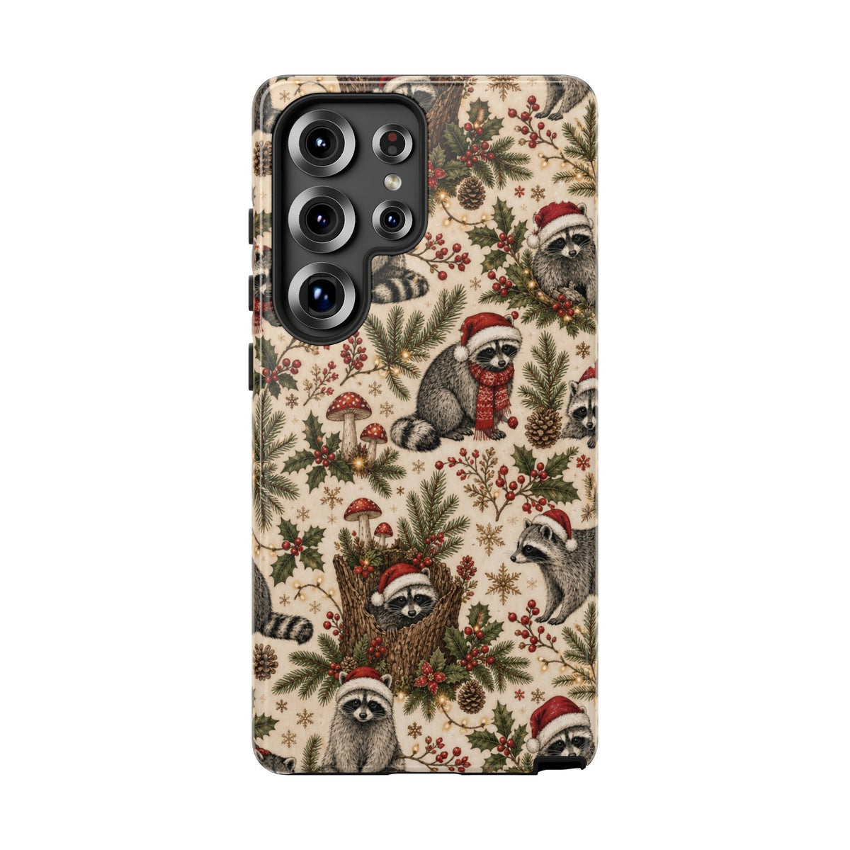 Raccoon Hollow Christmas Tough Case