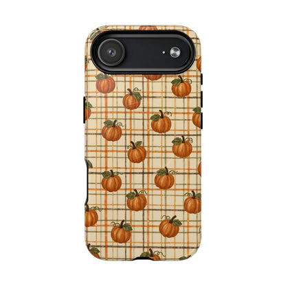 Pumpkin Tartan Magnetic Case