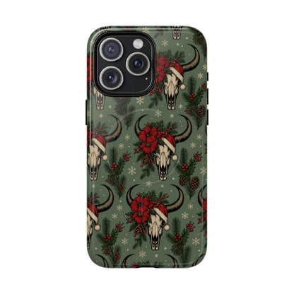 Santa Bull Skulls Magnetic Case