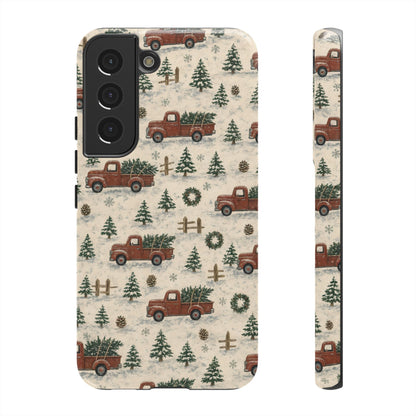 Red Truck Tree Farm Tough Case