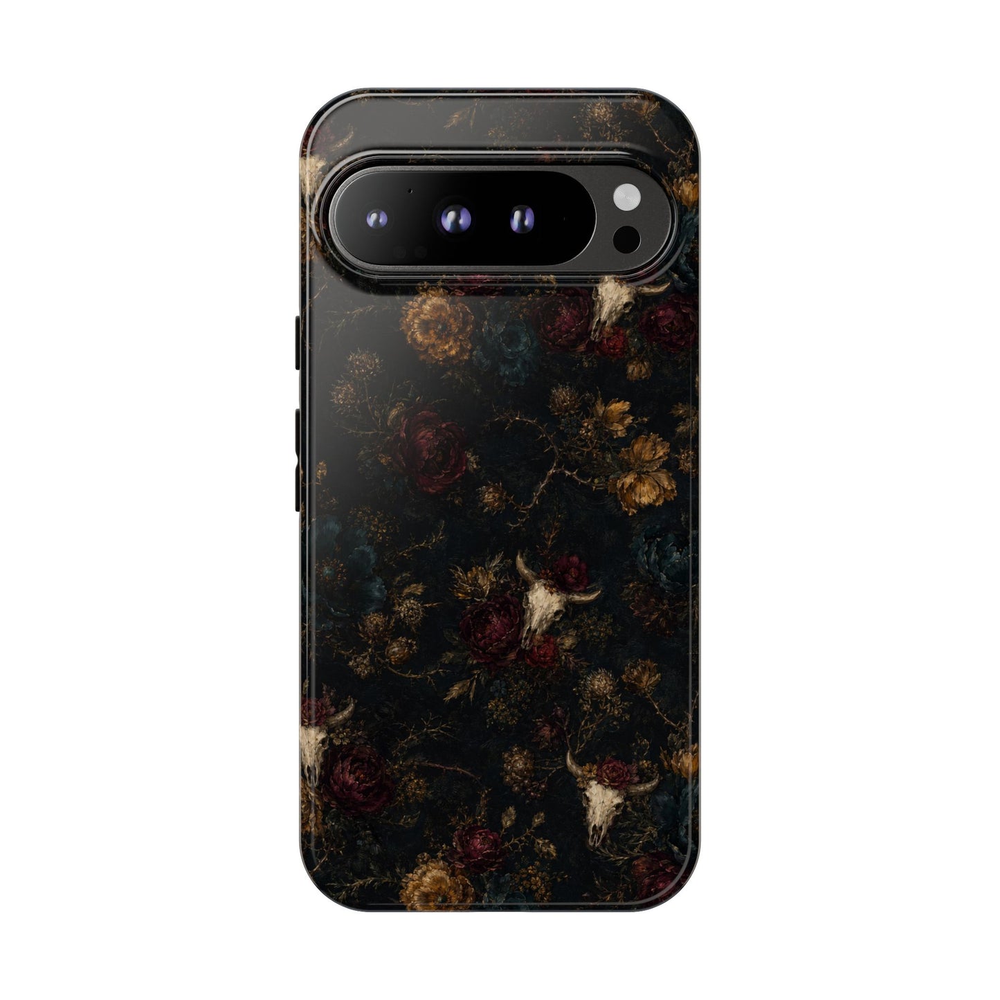 Bull Skull Bloom Tough Case