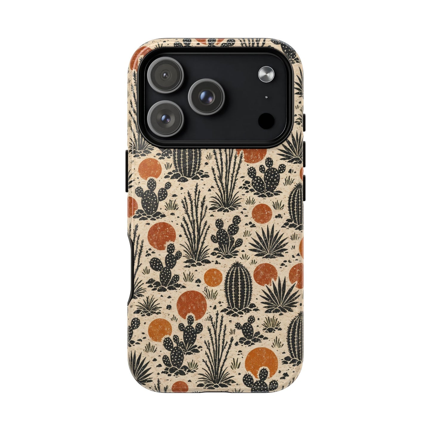 Linocut Desert Magnetic Case
