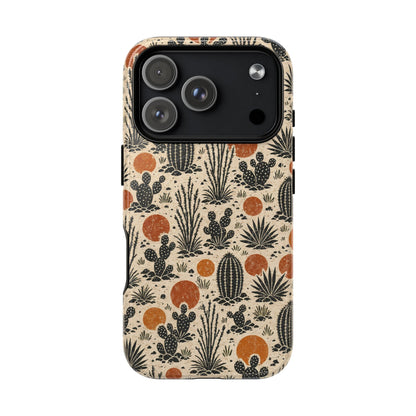 Linocut Desert Magnetic Case