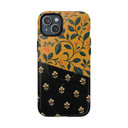 Mustard Folk Vine Magnetic Case