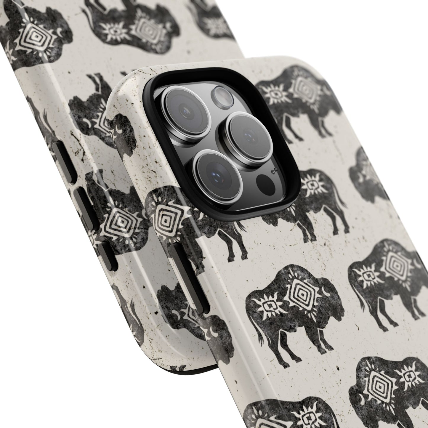 Aztec Buffalo Tough Phone Case