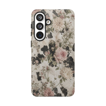 Floral Cowhide Tough Case