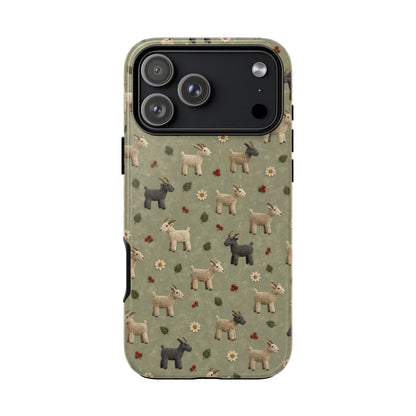 Crochet Goats Tough Case
