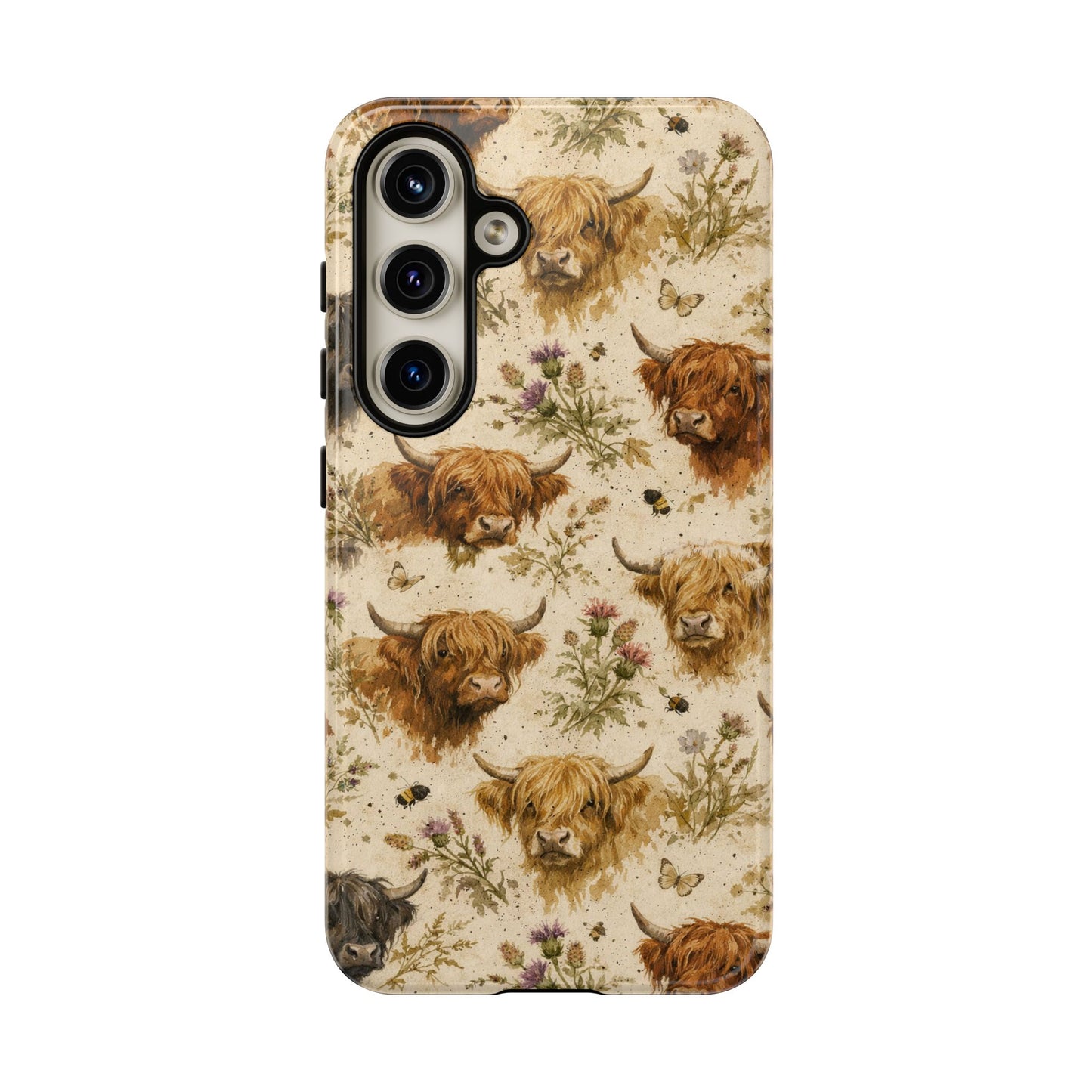 Cottage Core Highland Cows Tough Case
