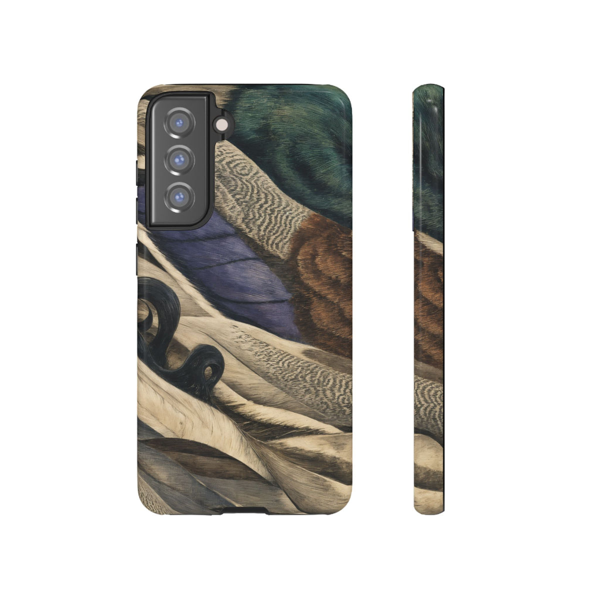 Mallard Feathers Tough Case