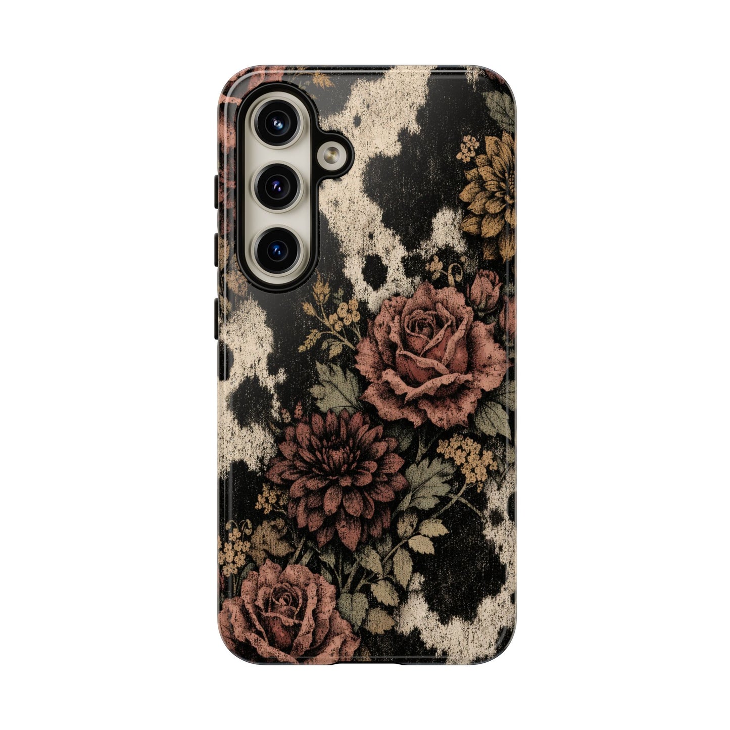 Cowhide Bloom Tough Case