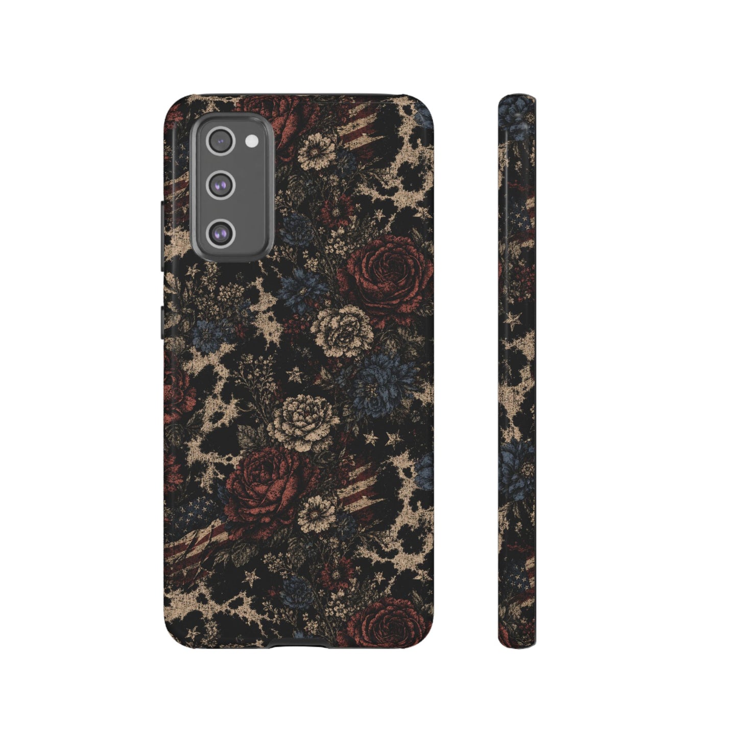 USA Cowhide Bloom Tough Case