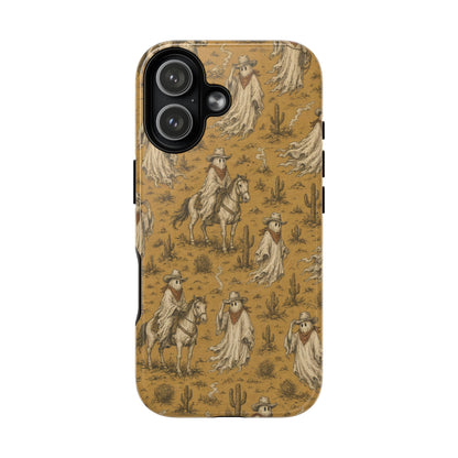 Ghost Cowboy Toile Magnetic Case