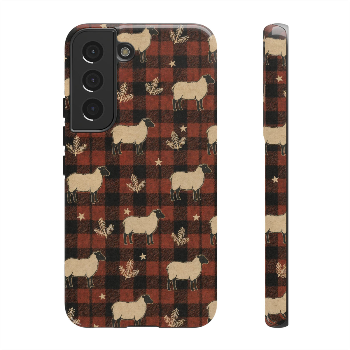 Plaid Sheep Tough Case