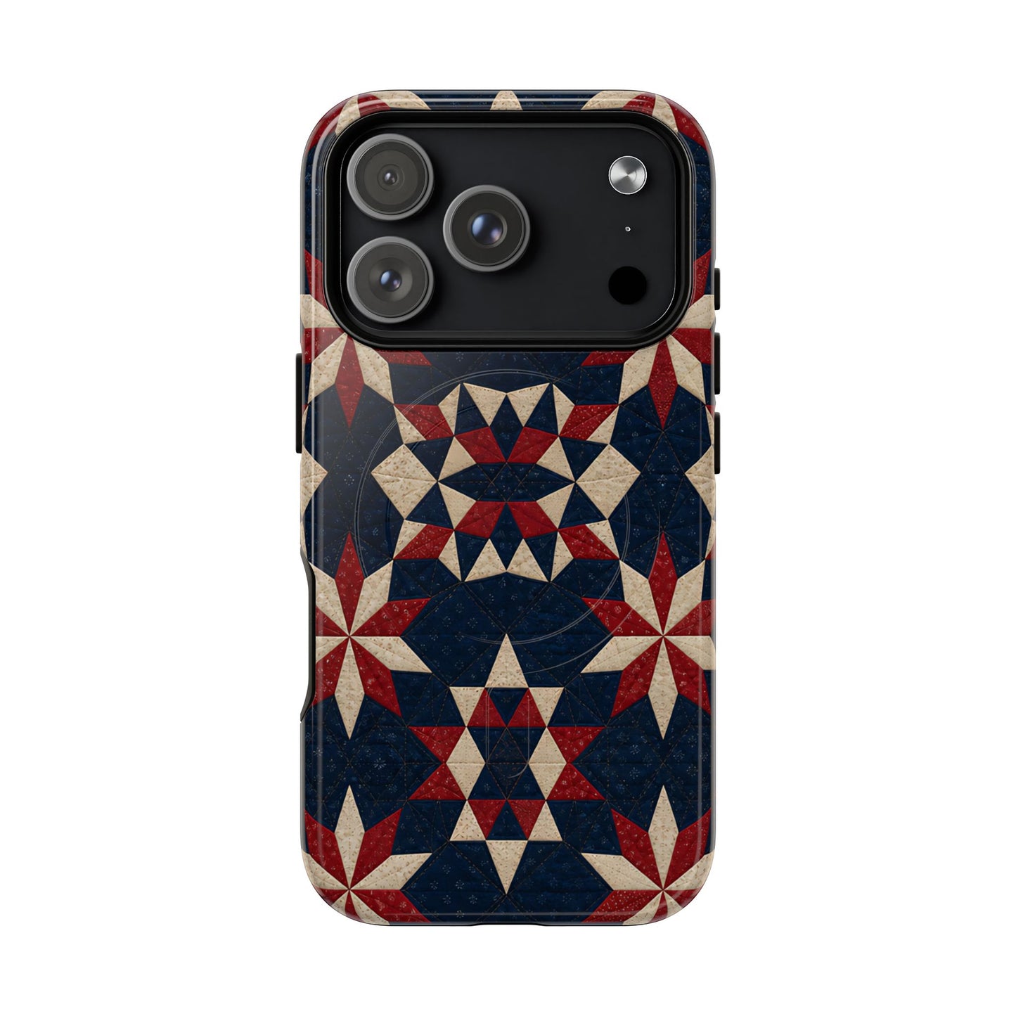 Patriotic Quilt Magnetic Case