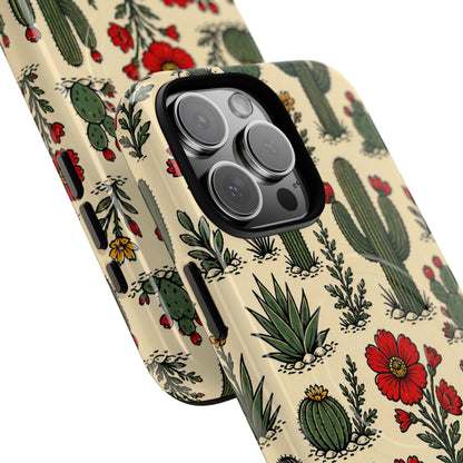 Poppy Cactus Magnetic Case