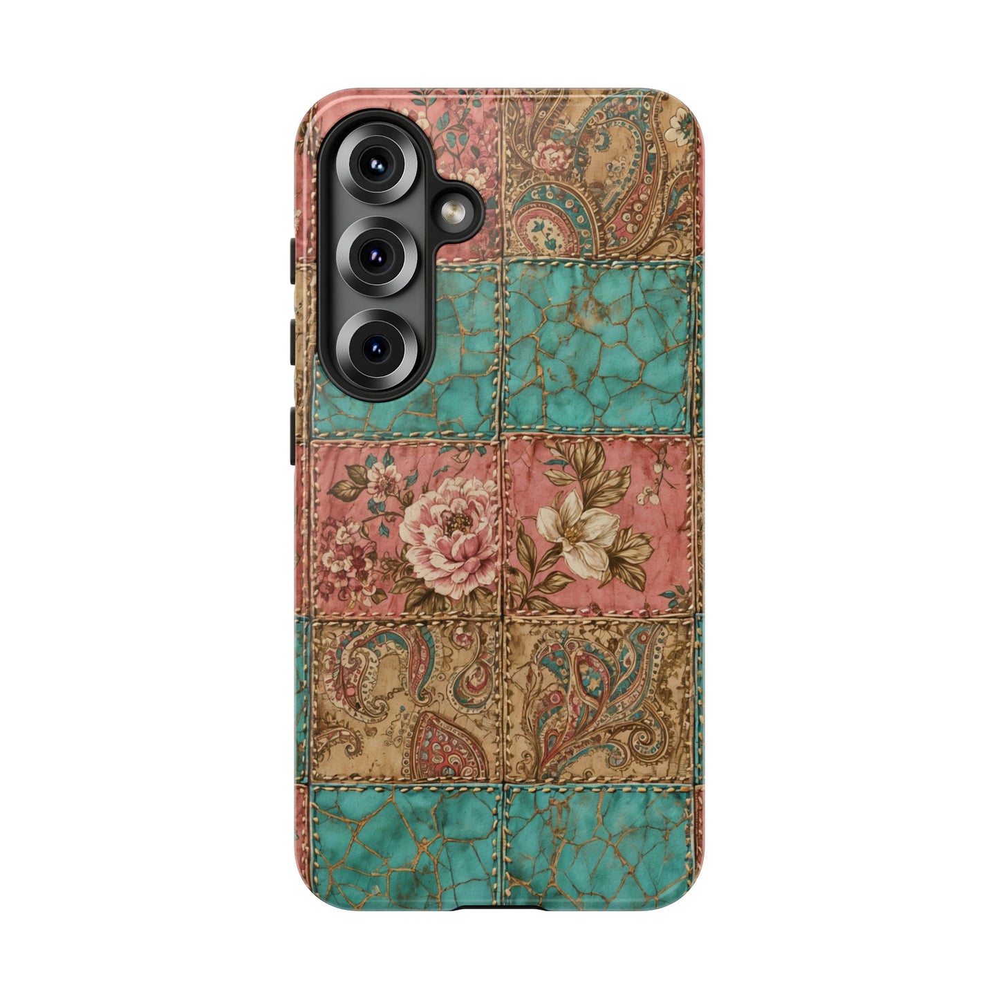 Turquoise Paisley Tough Case