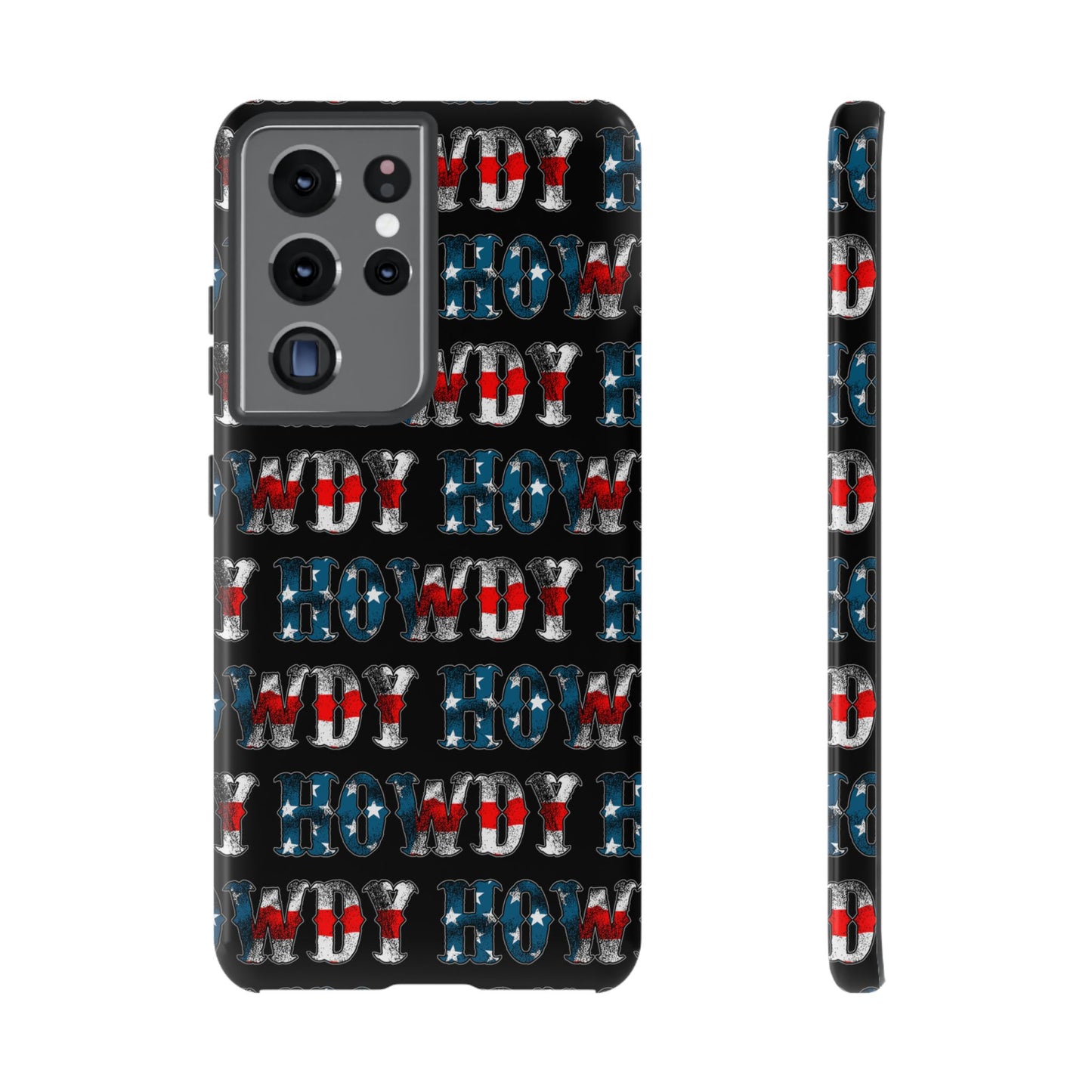 Patriotic Howdy Tough Case