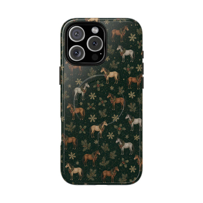 Evergreen Horses Magnetic Case