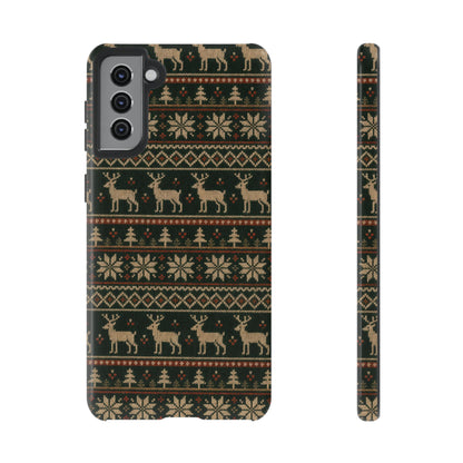 Fair Isle Deer Tough Case