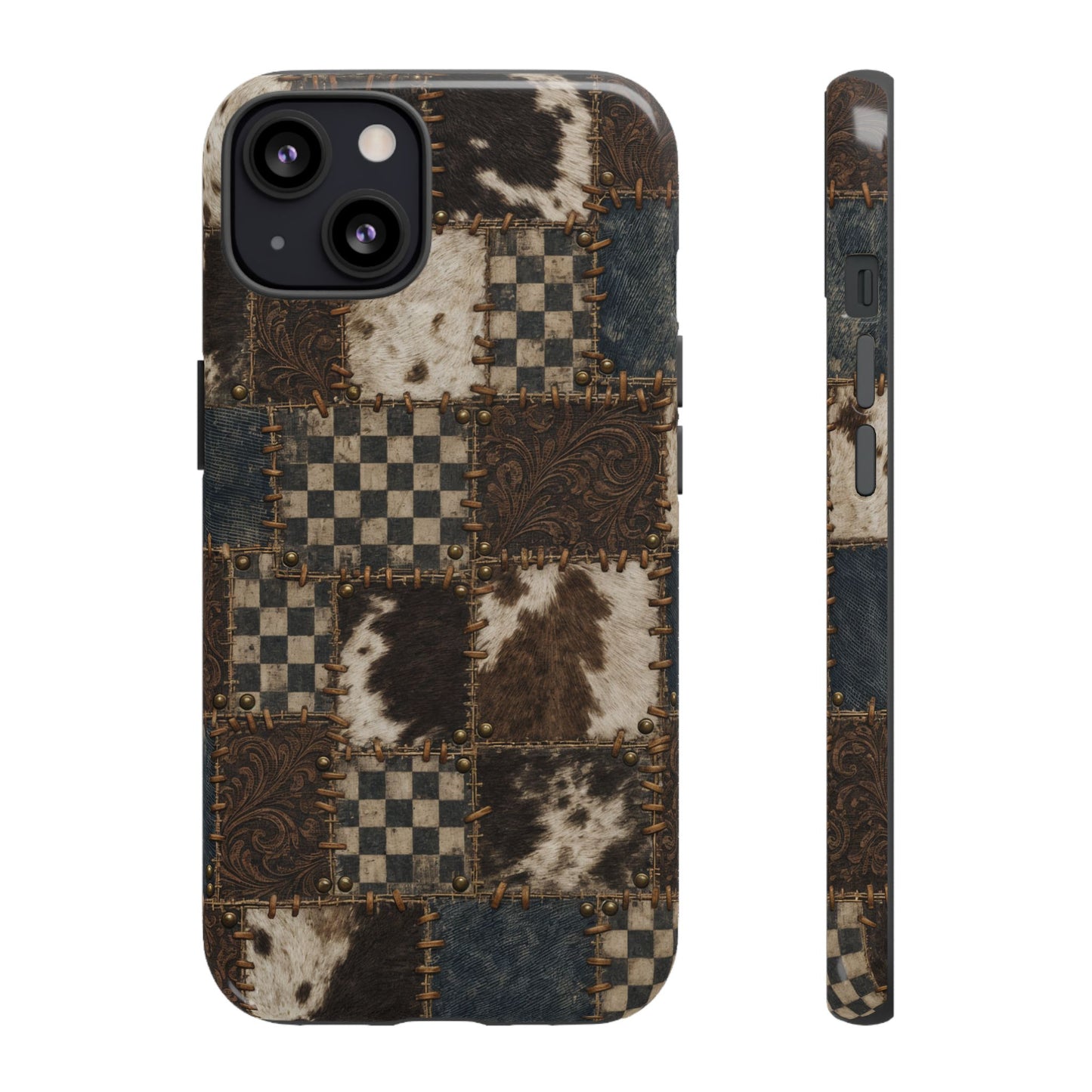 Tooled Patchwork Tough Case