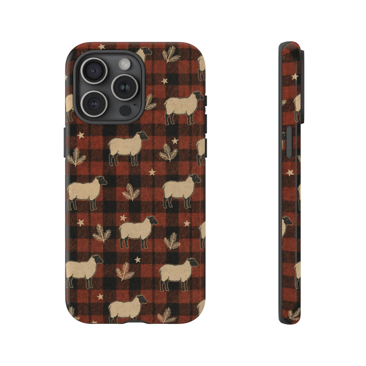 Plaid Sheep Tough Case