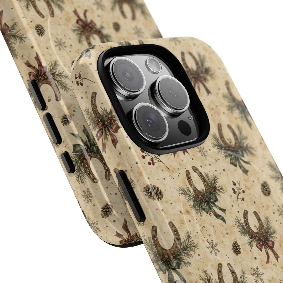 Christmas Horseshoes Magnetic Case