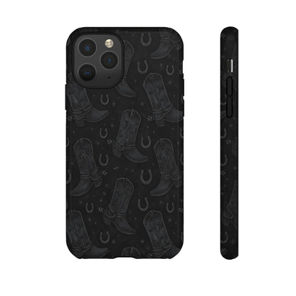 Western Noir Boots Tough Case