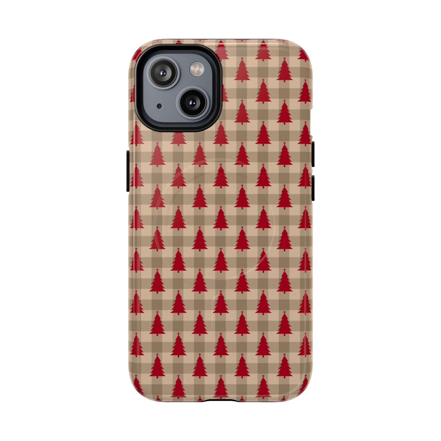 Plaid Tree Magnetic Case