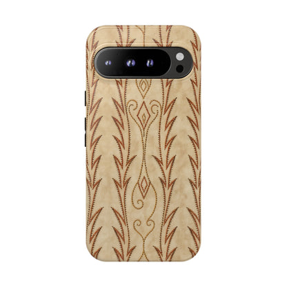 Boot Stitch Cream Tough Case