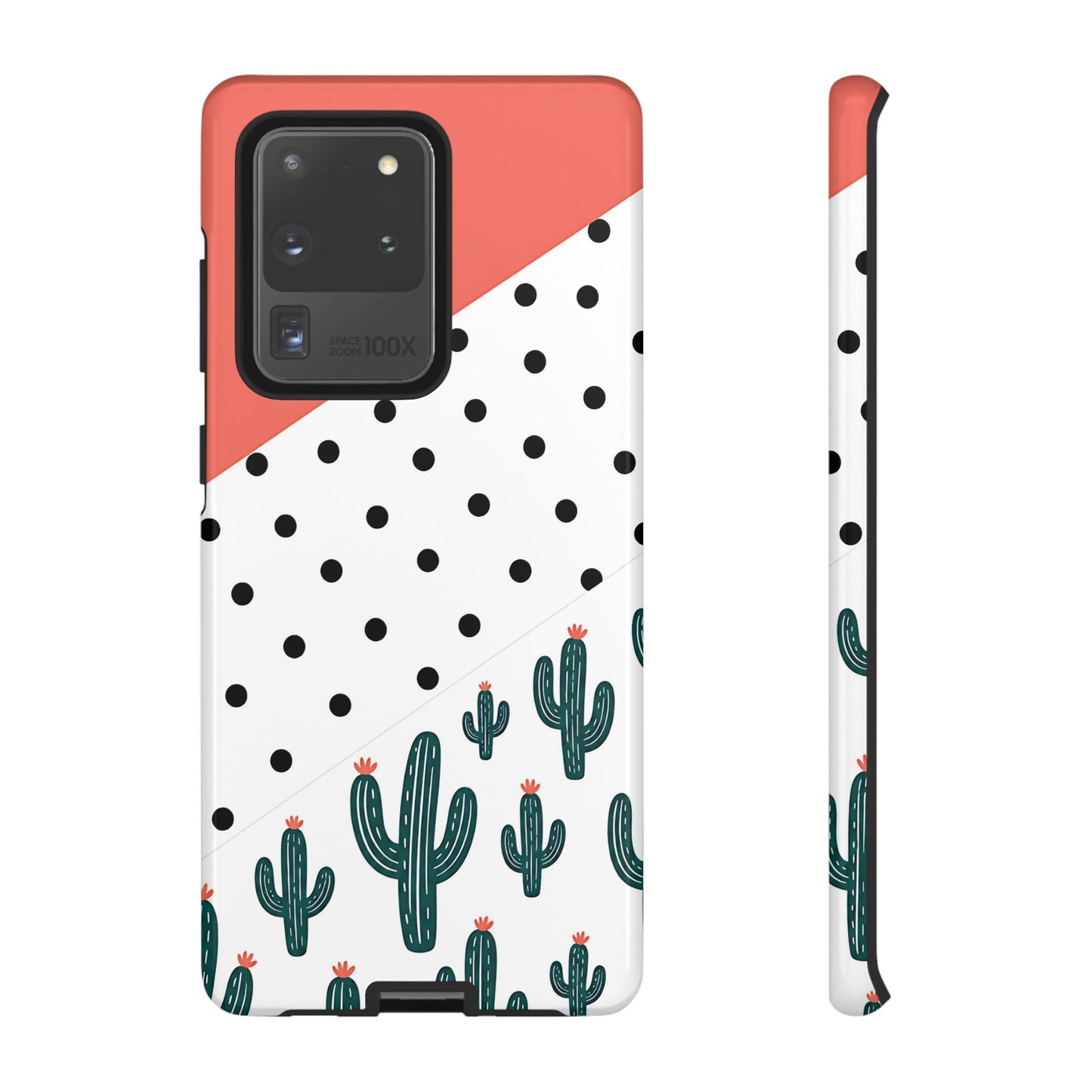 Polka Dot Cactus Tough Case