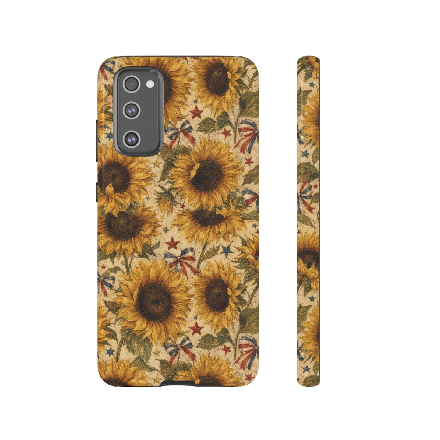 Patriotic Sunflowers Tough Case