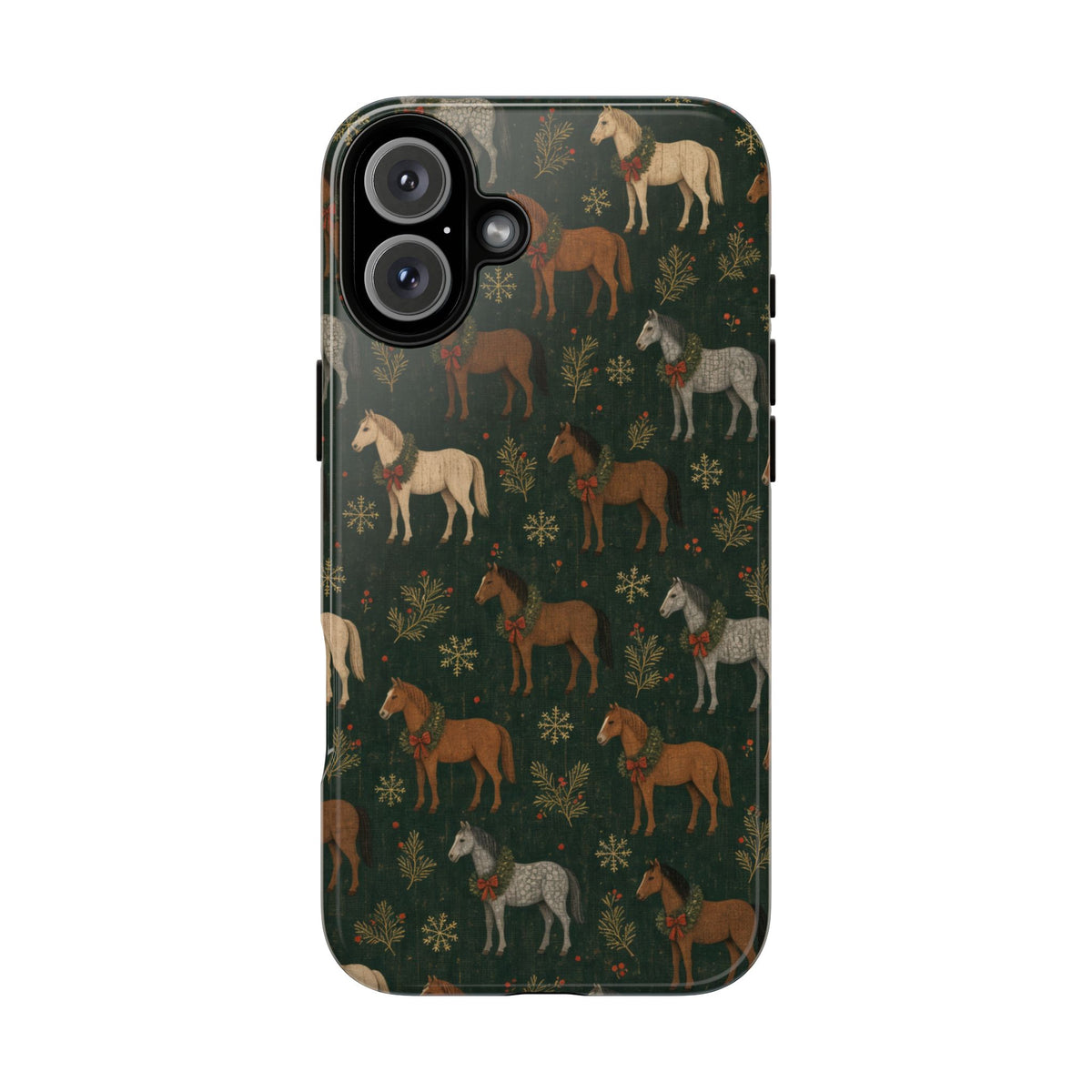 Wreath Horses Tough Case