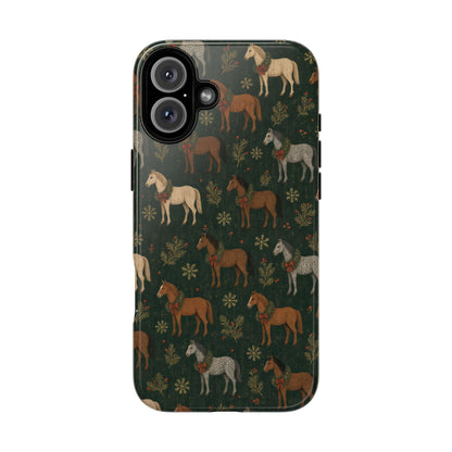 Wreath Horses Tough Case