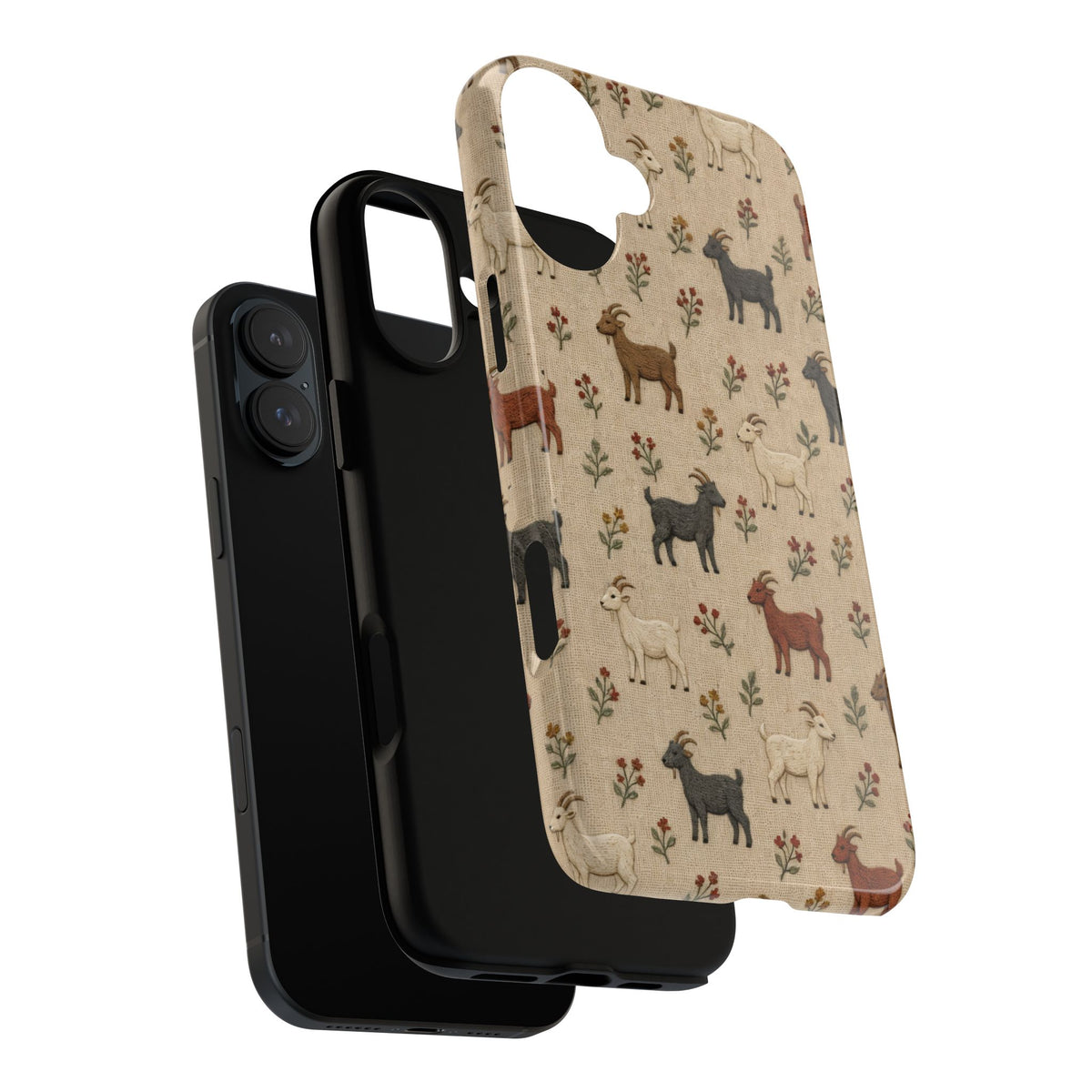 Stitched Goats Tough Case