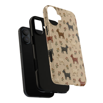 Stitched Goats Tough Case