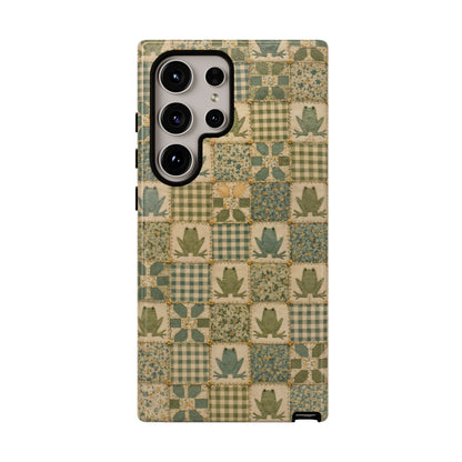 Frog Quilt Tough Case