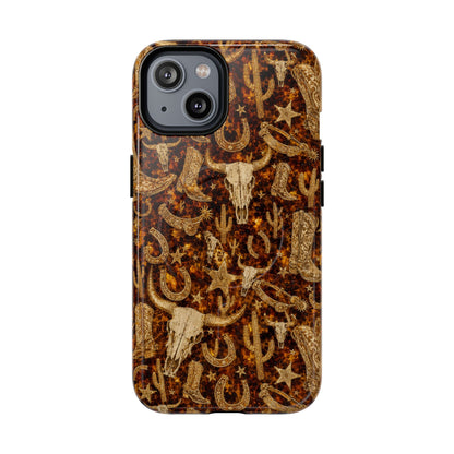 Western Tortoiseshell Magnetic Case