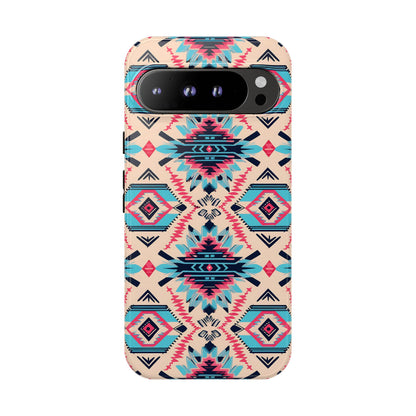 Pink Blue Aztec Phone Case